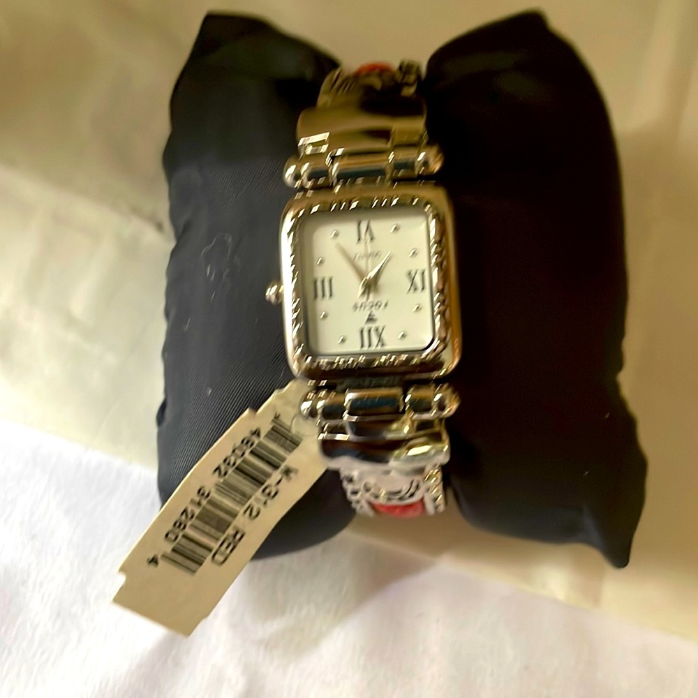 New with tag Focus stainless steel back with Japanese movement watch.